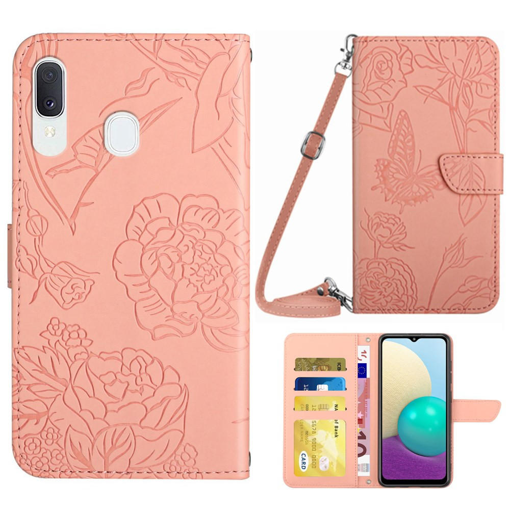 ODTIS SPOMLADANSKEGA CVETJA ROSE GOLD ETUI ZA SAMSUNG GALAXY A20E