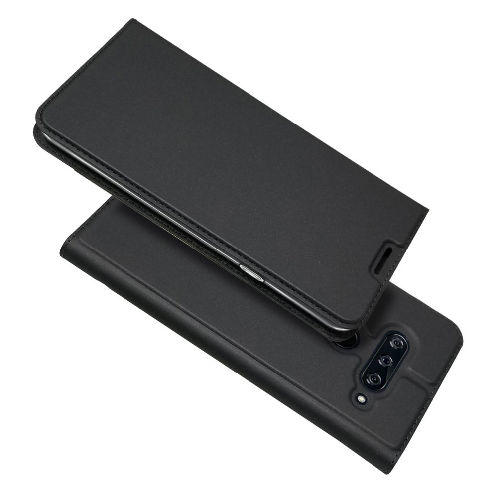 DUX SLIM & MAGNETIC ČRN ETUI ZA LG V40 THINQ