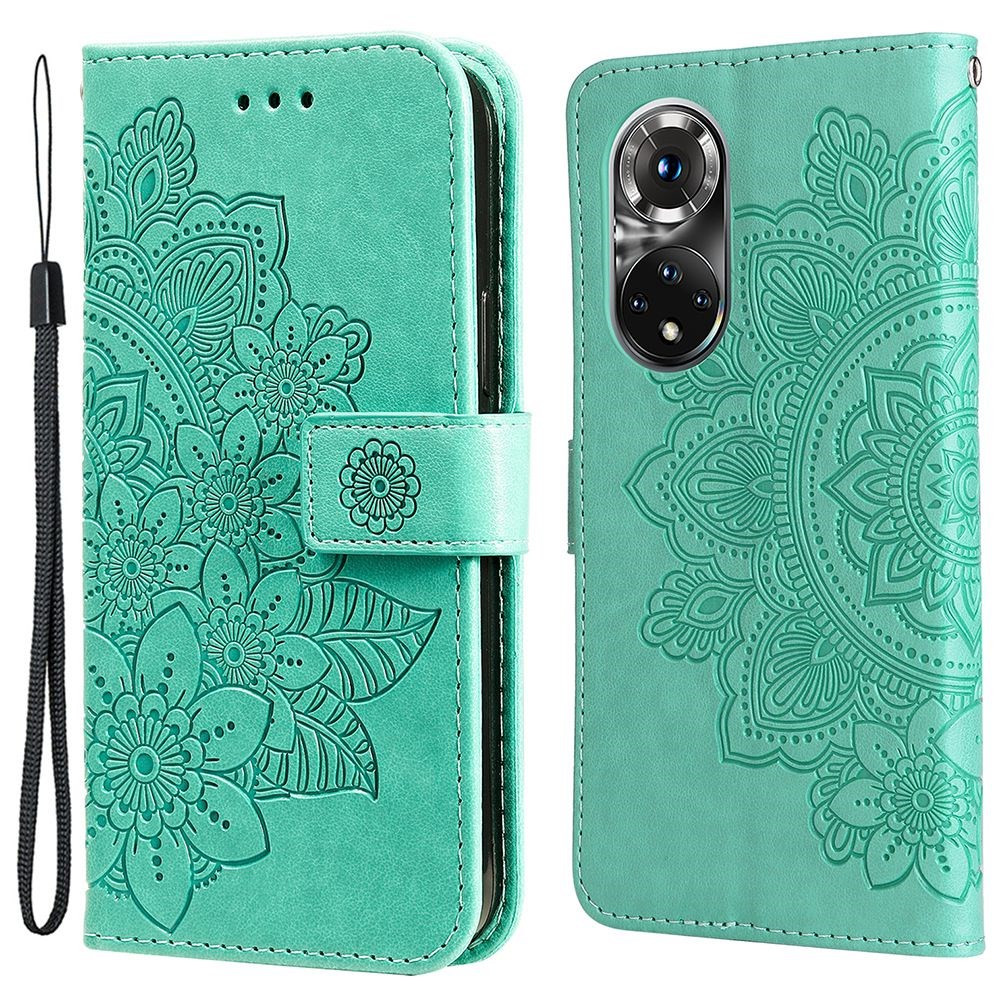 ODTIS MANDALA FLOWER MINT ETUI ZA HUAWEI NOVA 9 PRO / HONOR 50 PRO