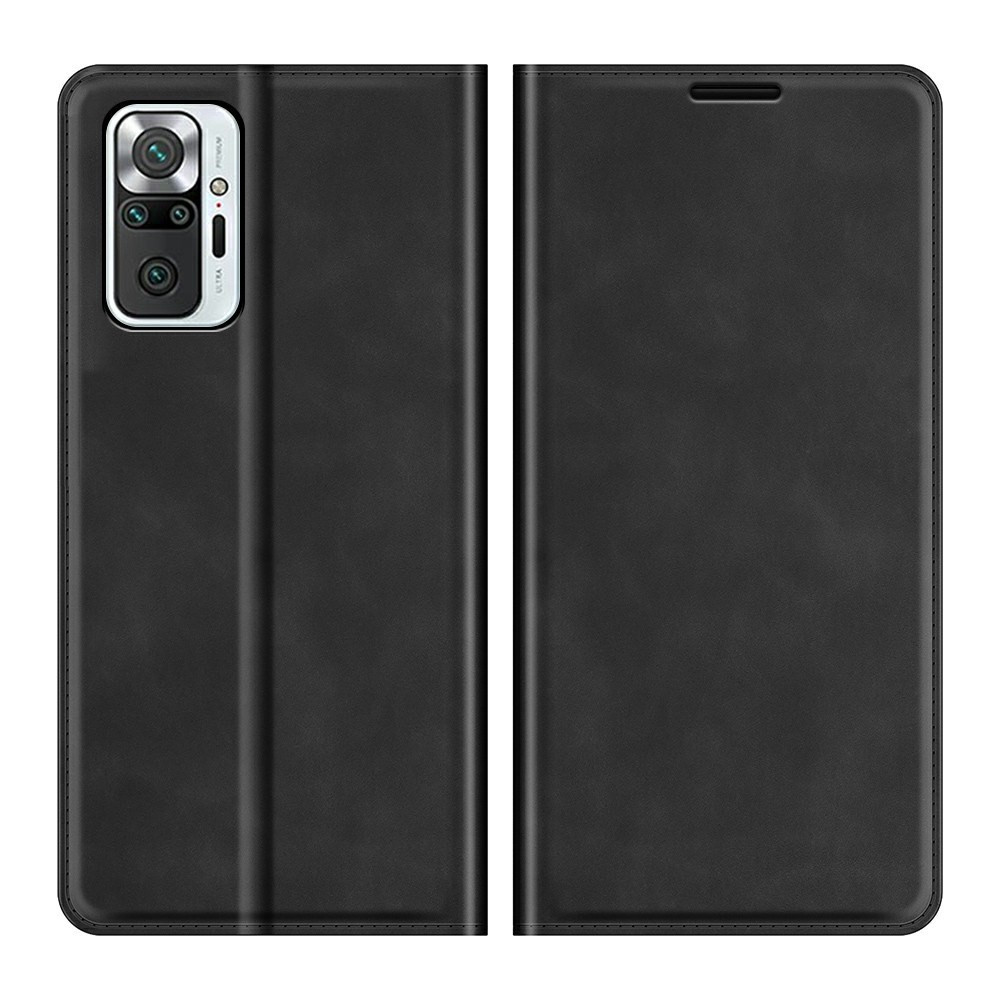 SILKY AUTO-ABSORBED ČRN ETUI ZA XIAOMI REDMI NOTE 10 PRO / REDMI NOTE 10 PRO MAX