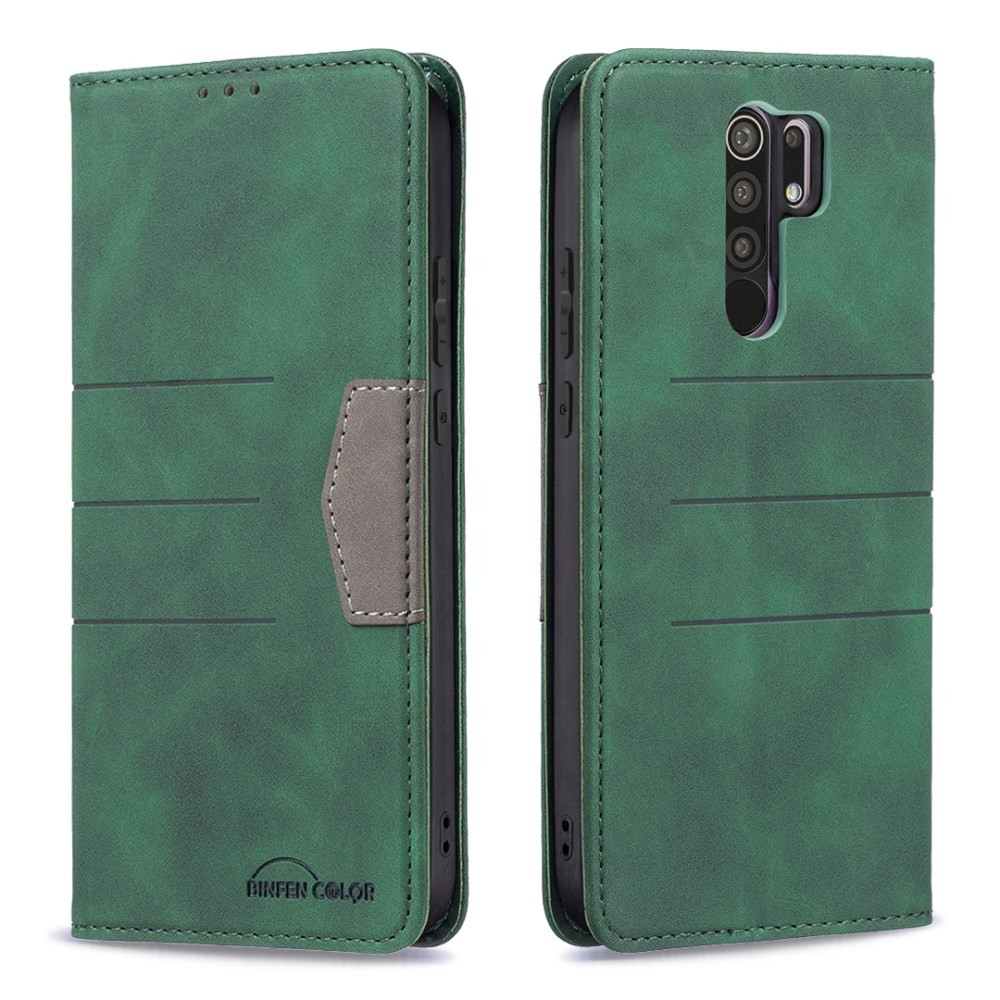 BINFEN 3 LINE AUTO ABSORBED ZELEN ETUI ZA XIAOMI REDMI 9