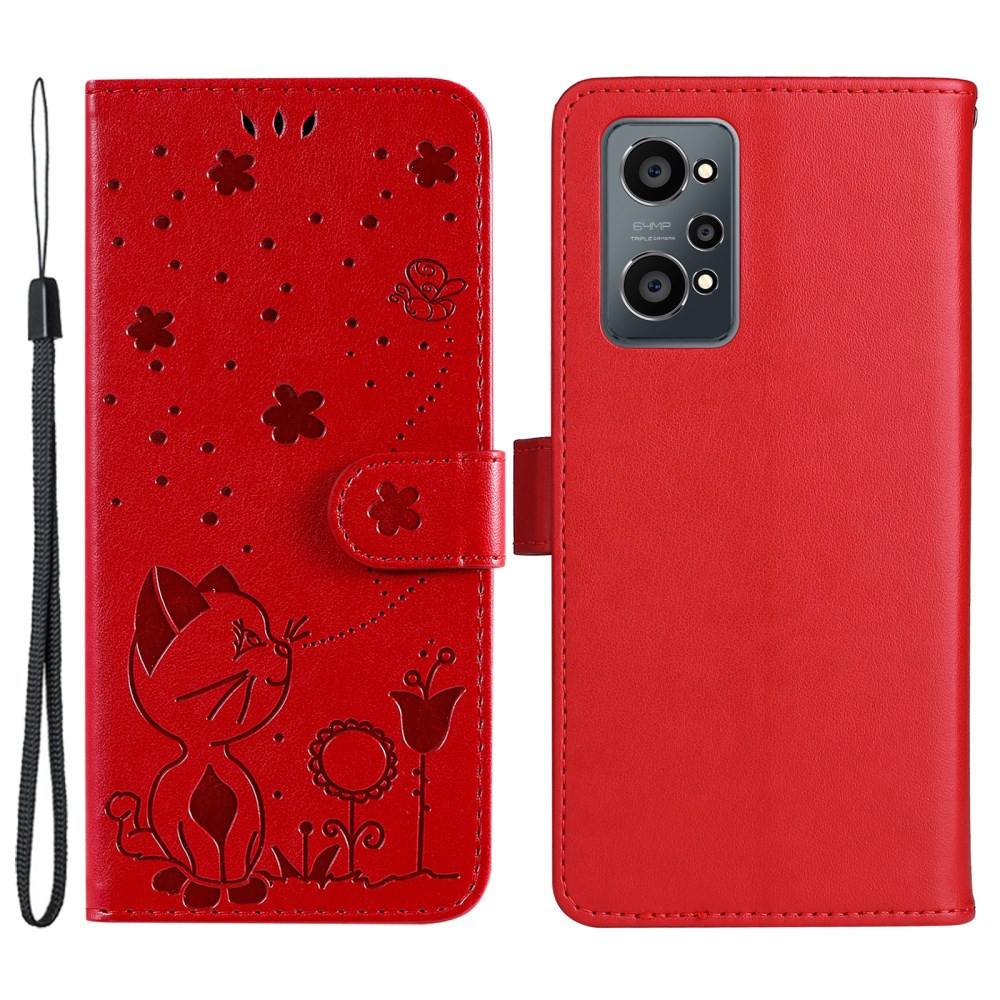 MUC NA SPREHODU RDEČ ETUI ZA REALME GT NEO2