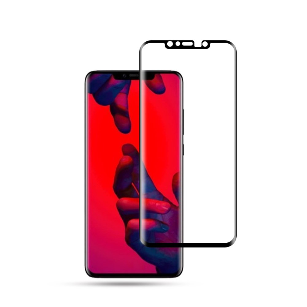 HUAWEI MATE 20 PRO MOCOLO FIT KALJENO STEKLO S POTISKOM ČRN