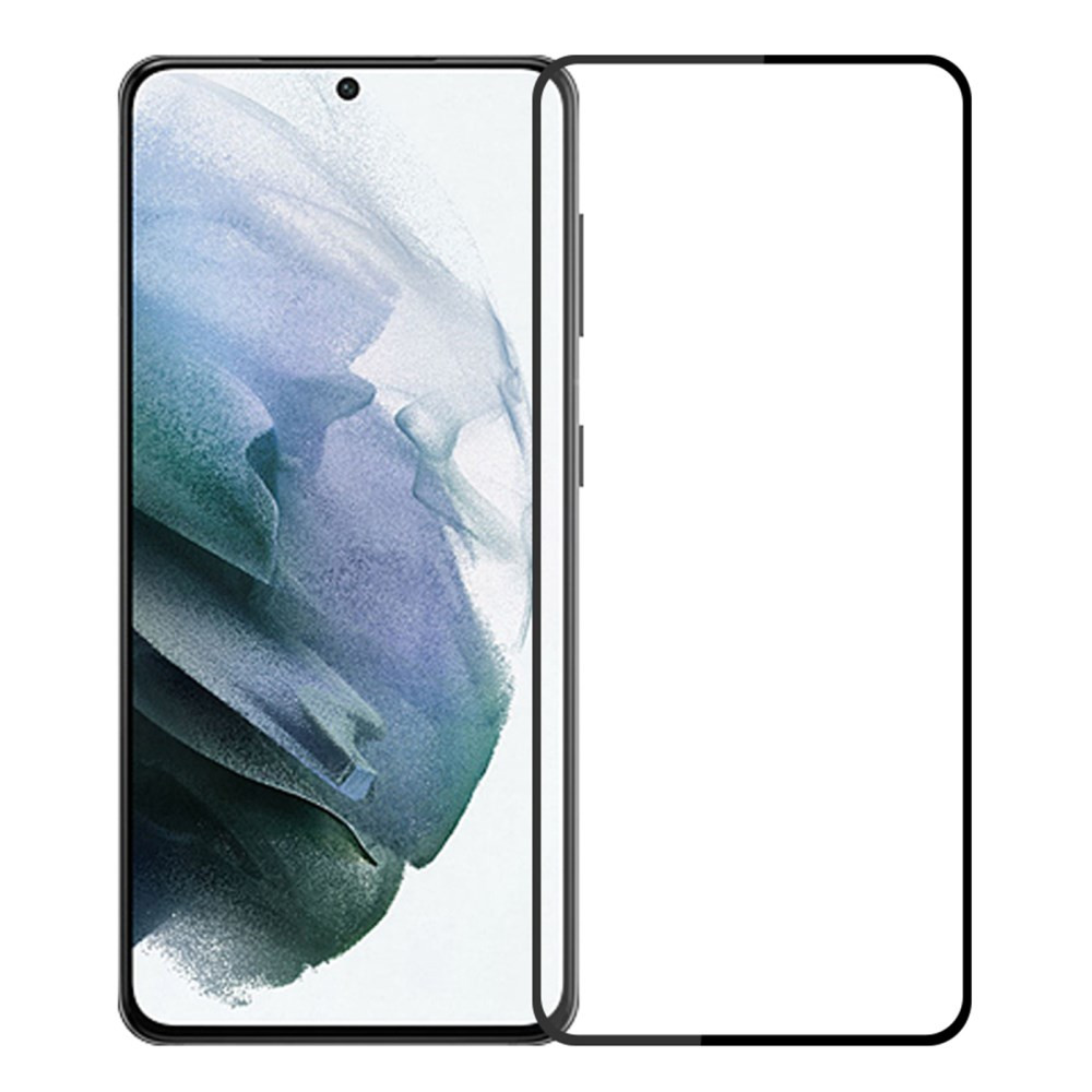 SAMSUNG GALAXY S22 PLUS MOFI FIT KALJENO STEKLO S POTISKOM ČRN - FULL GLUE