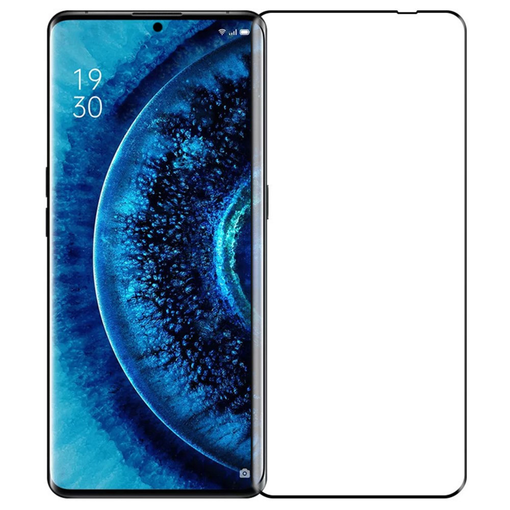 VIVO X90 PRO KALJENO STEKLO FIT S POTISKOM ČRN - FULL GLUE