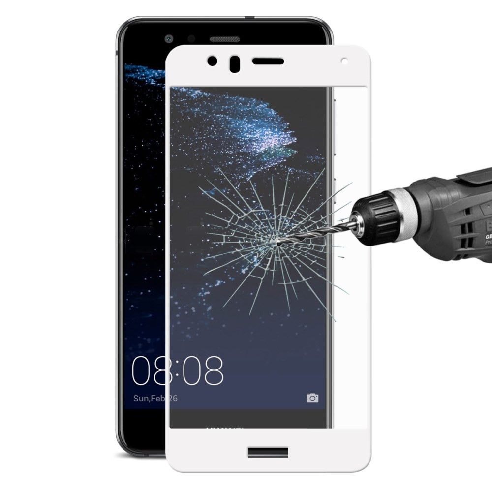 HUAWEI P10 LITE KALJENO STEKLO FIT S POTISKOM BEL