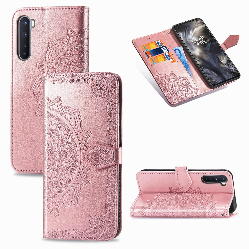 ROYAL MANDALA ROSE GOLD ETUI ZA ONEPLUS NORD