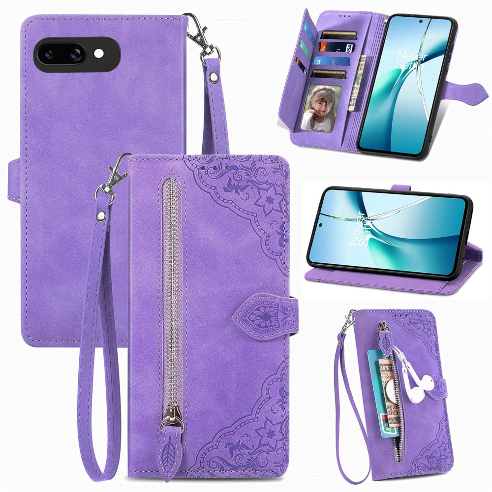 MINI ČIPKA VIJOLIČEN ETUI ZA GOOGLE PIXEL 9A