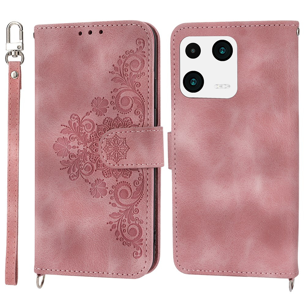 ČIPKA WALLET SVETLO ROZA ETUI ZA XIAOMI 13