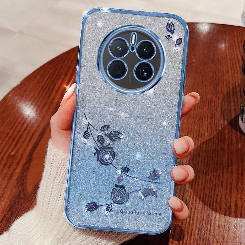 RHINESTONE GLITTER VRTNICA MODER OVITEK ZA HUAWEI MATE 50 PRO