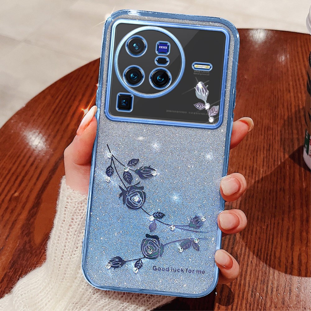 RHINESTONE GLITTER VRTNICA MODER OVITEK ZA VIVO X80 PRO