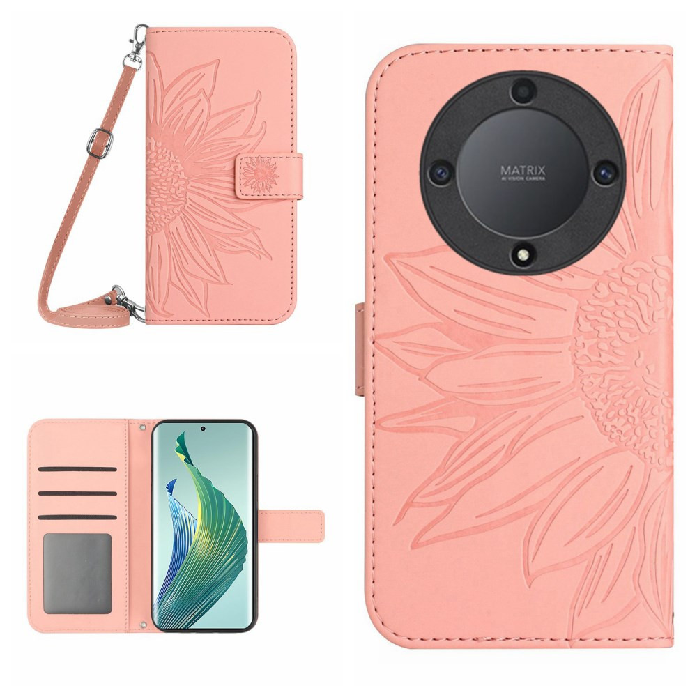 ODTIS SONČNICE ROSE GOLD ETUI ZA HONOR MAGIC5 LITE