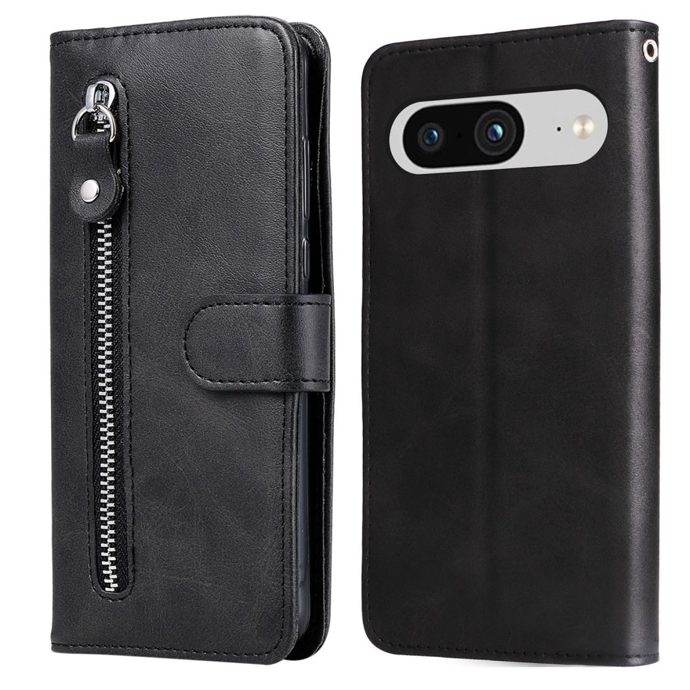 ZIPPER ČRN ETUI ZA GOOGLE PIXEL 8