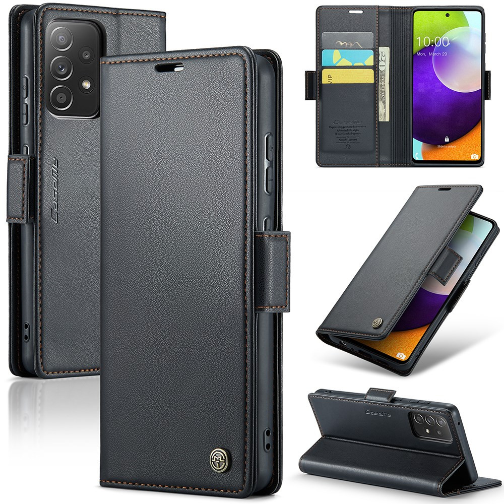 CASEME MINI ČRN ETUI ZA SAMSUNG GALAXY A52 / GALAXY A52 5G / GALAXY A52S 5G
