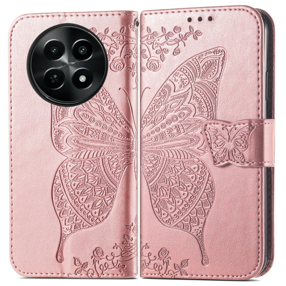 GOTSKI METULJ ROSE GOLD ETUI ZA REALME 12 5G