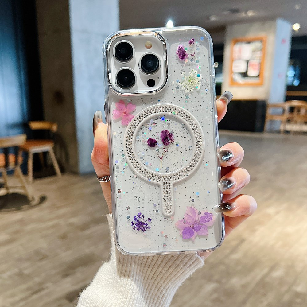 EPOXY FLOWER SADRENKA MAGSAFE OVITEK ZA APPLE IPHONE 12 PRO MAX