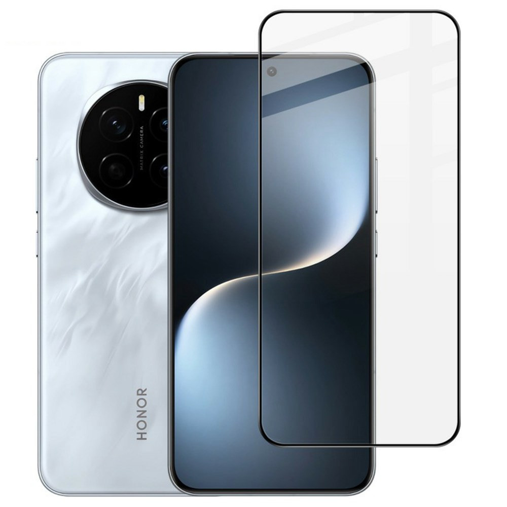 HONOR MAGIC7 IMAK PRO+ FIT KALJENO STEKLO S POTISKOM ČRN - FULL GLUE