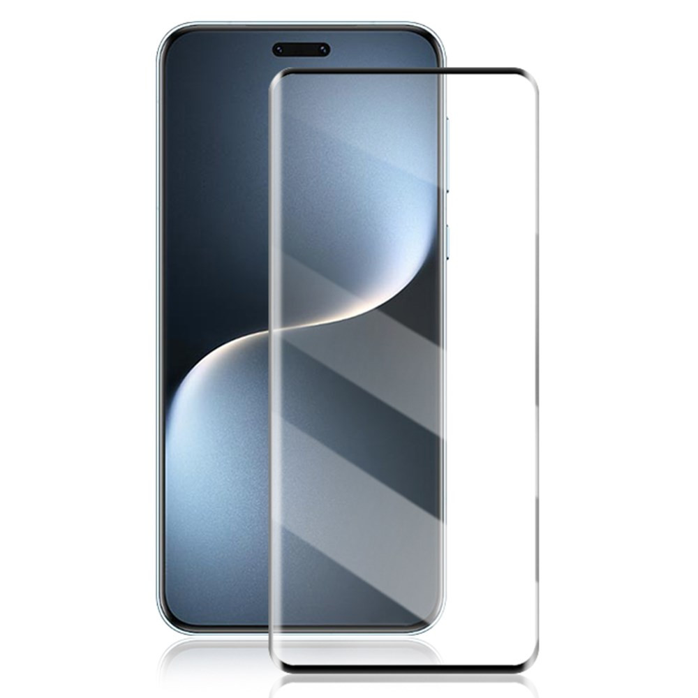 HONOR MAGIC7 PRO AMORUS FIT KALJENO STEKLO S POTISKOM ČRN - FULL GLUE